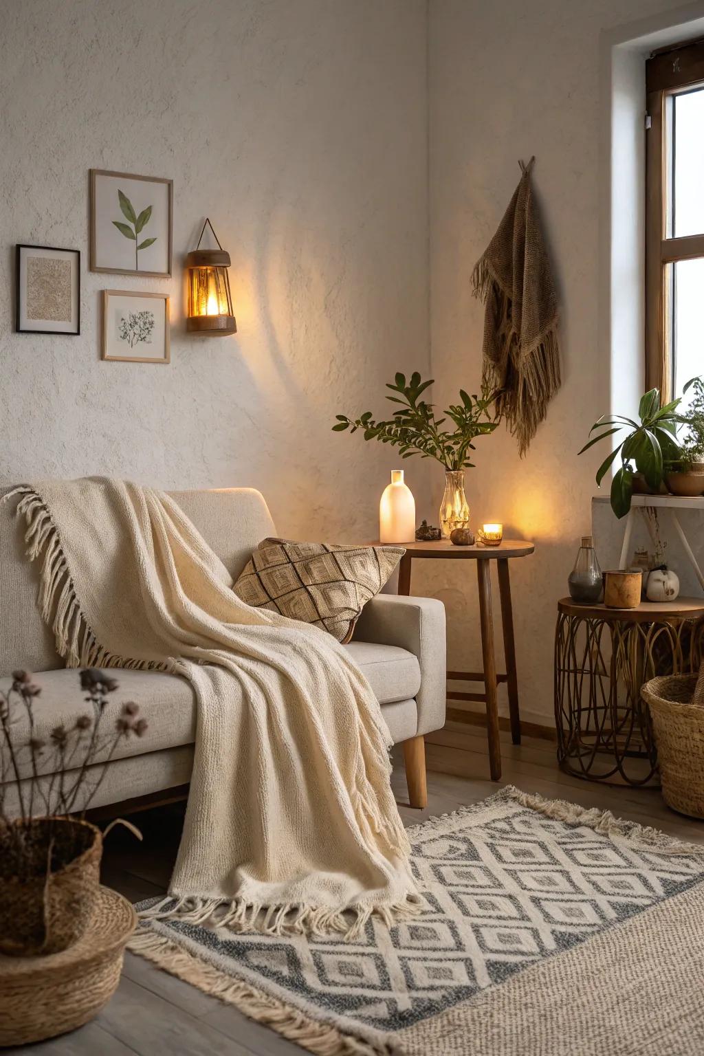 Embrace simplicity via a northern wintry style.