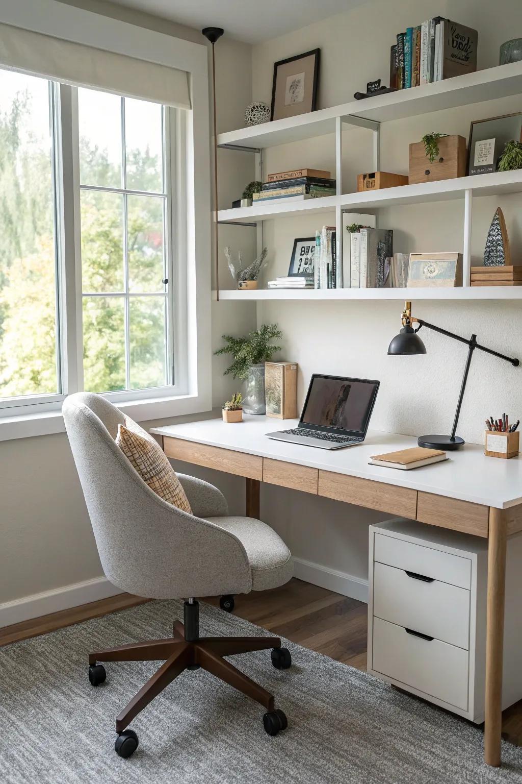 Finding a balance between functionality and comfort is essential for a setup that boosts output.