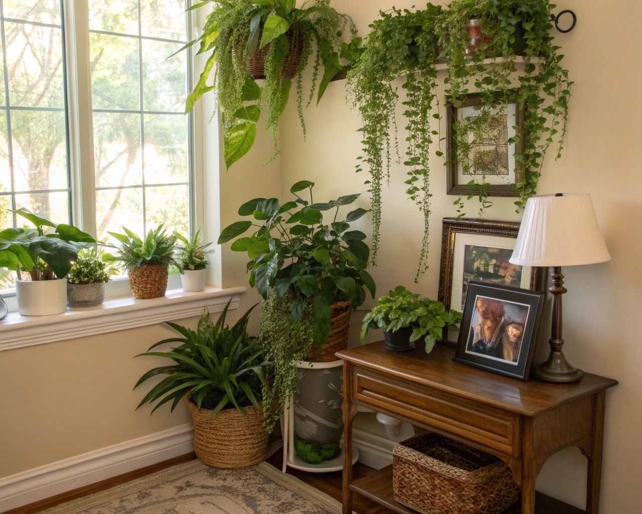 Memory corners provide a dedicated space for reflection and remembrance.