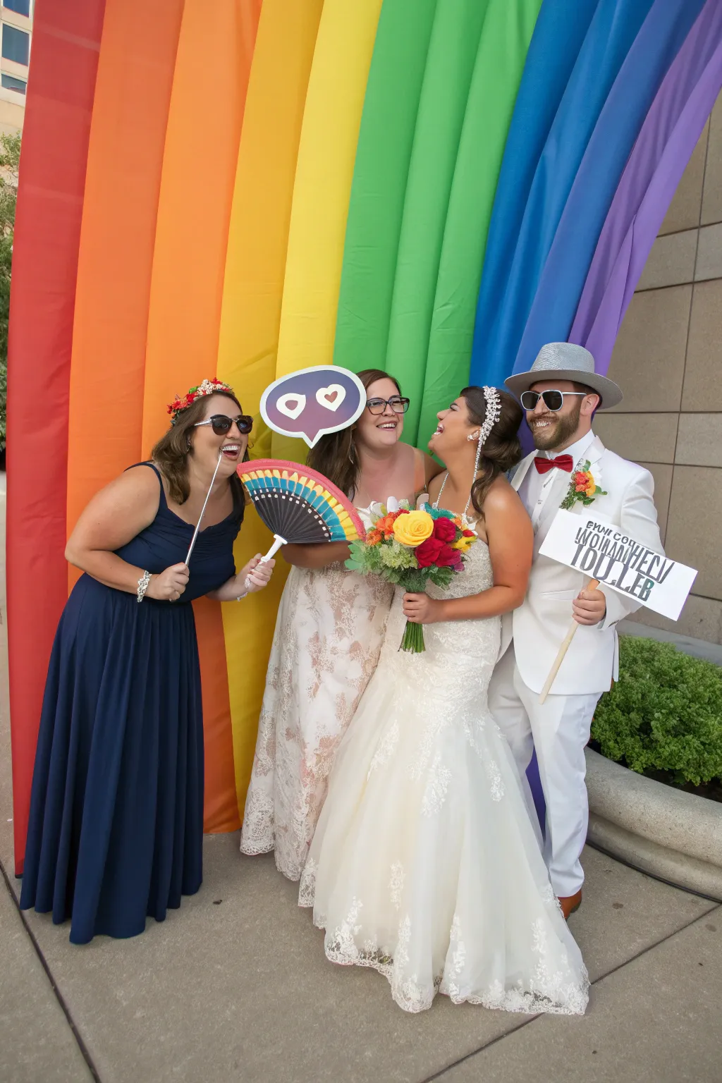 Charming Ways to Add Rainbow Accents to Your Wedding