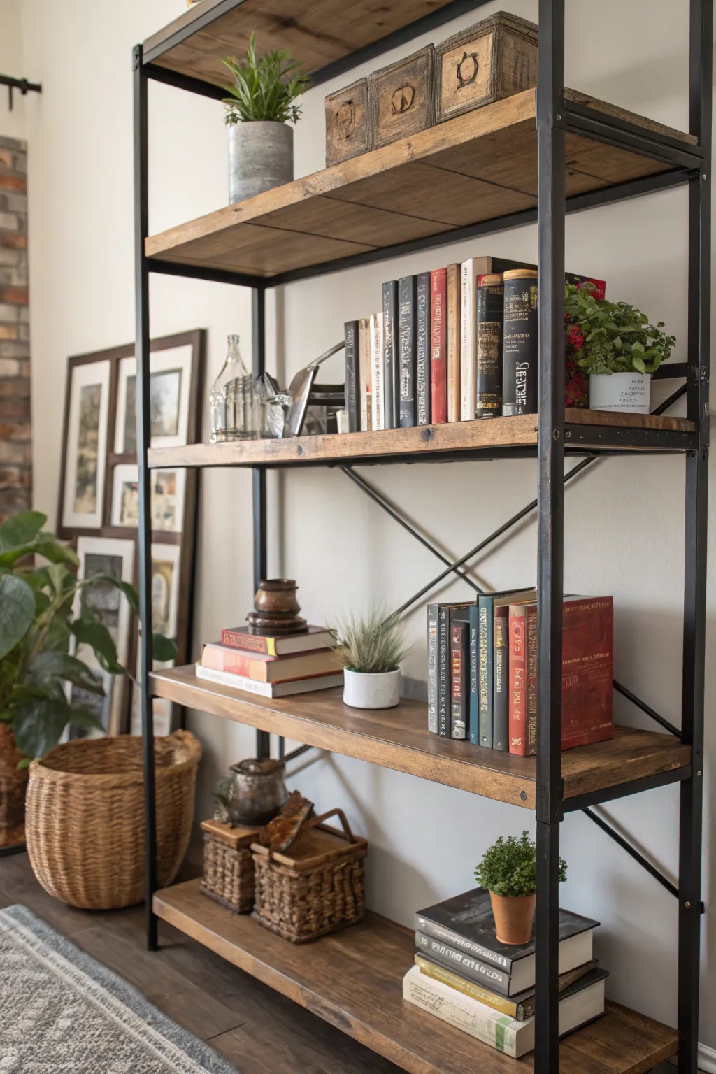 Chic Home Offices With Industrial Flair