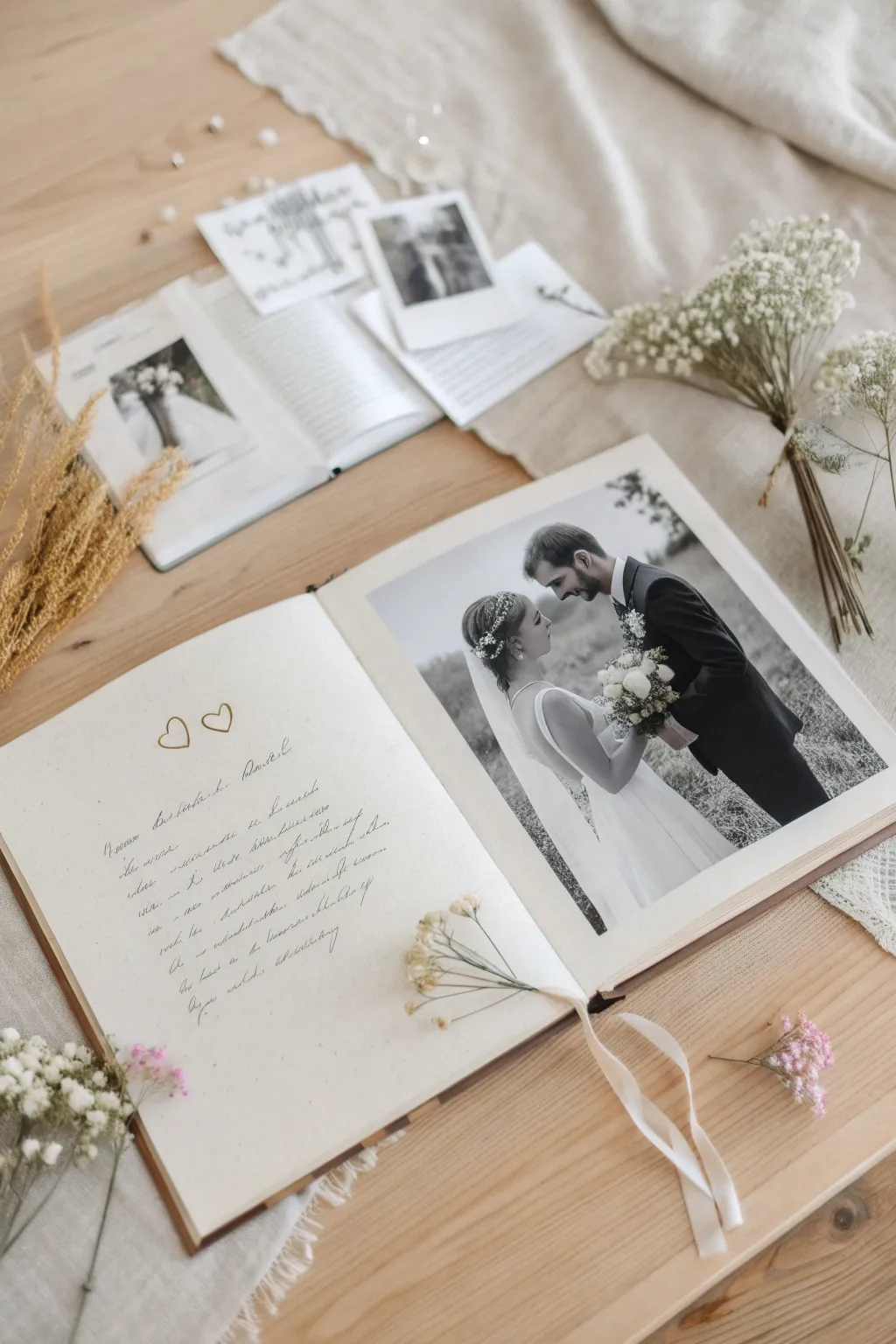 Telling Your Story: Bride Scrapbook Moods and Aesthetics