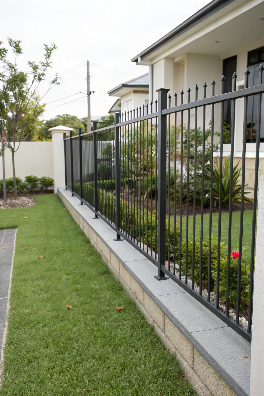 Iron Fence Designs with a Modern Twist