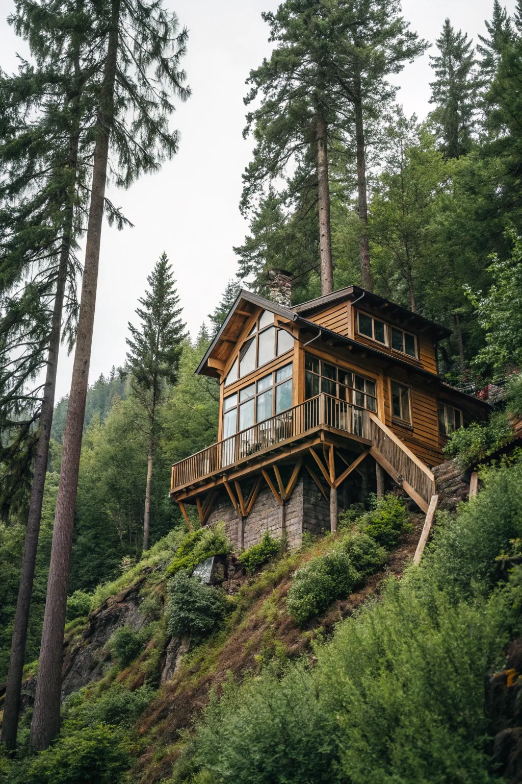 Architectural Inspiration for Houses on Steep Hillsides