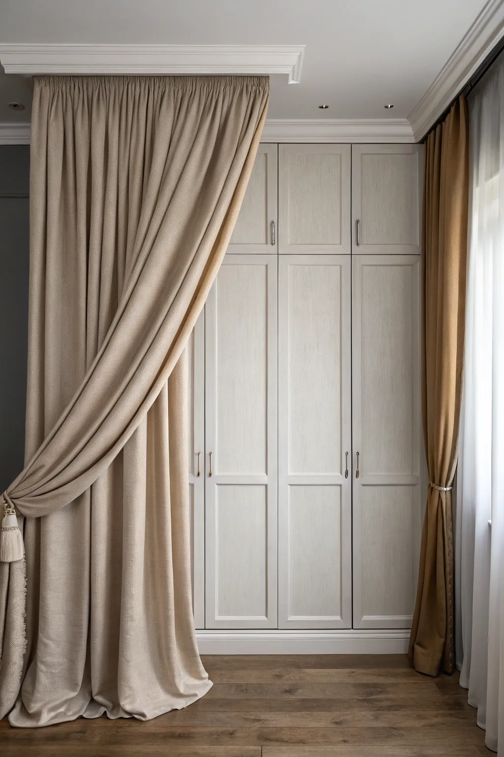 Modern Door Curtain Ideas for Closets