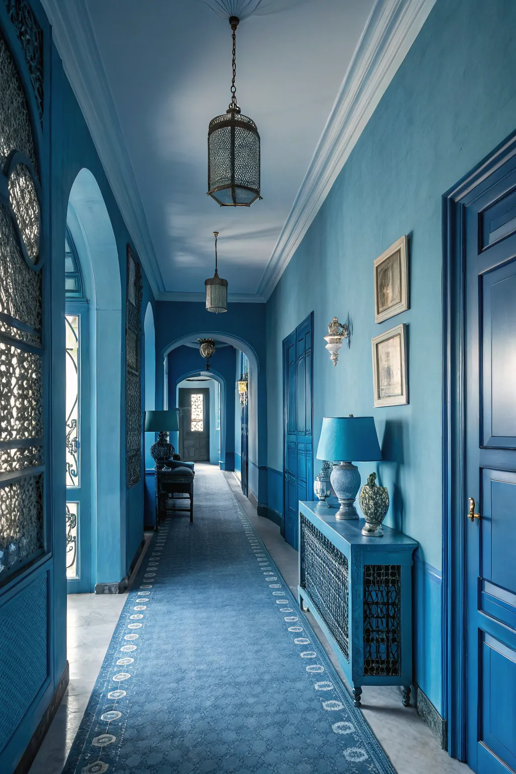 Eye-Catching Ideas for Hallway Painting