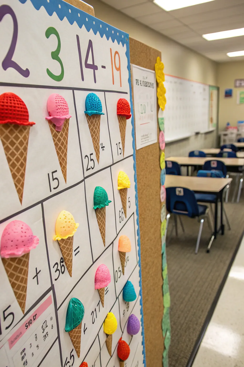 Themed Ice Cream Bulletin Board Concepts