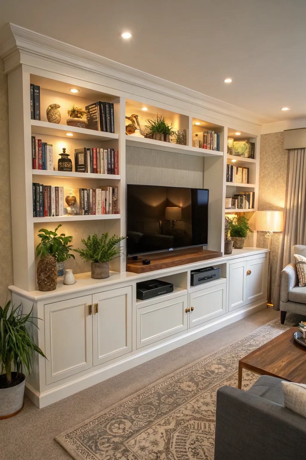 Fresh Ideas for Living Room Bookshelves