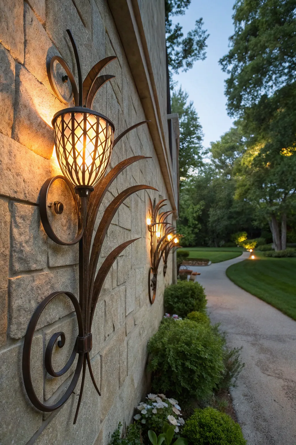 Modern Ideas for Outdoor Lighting on Walls