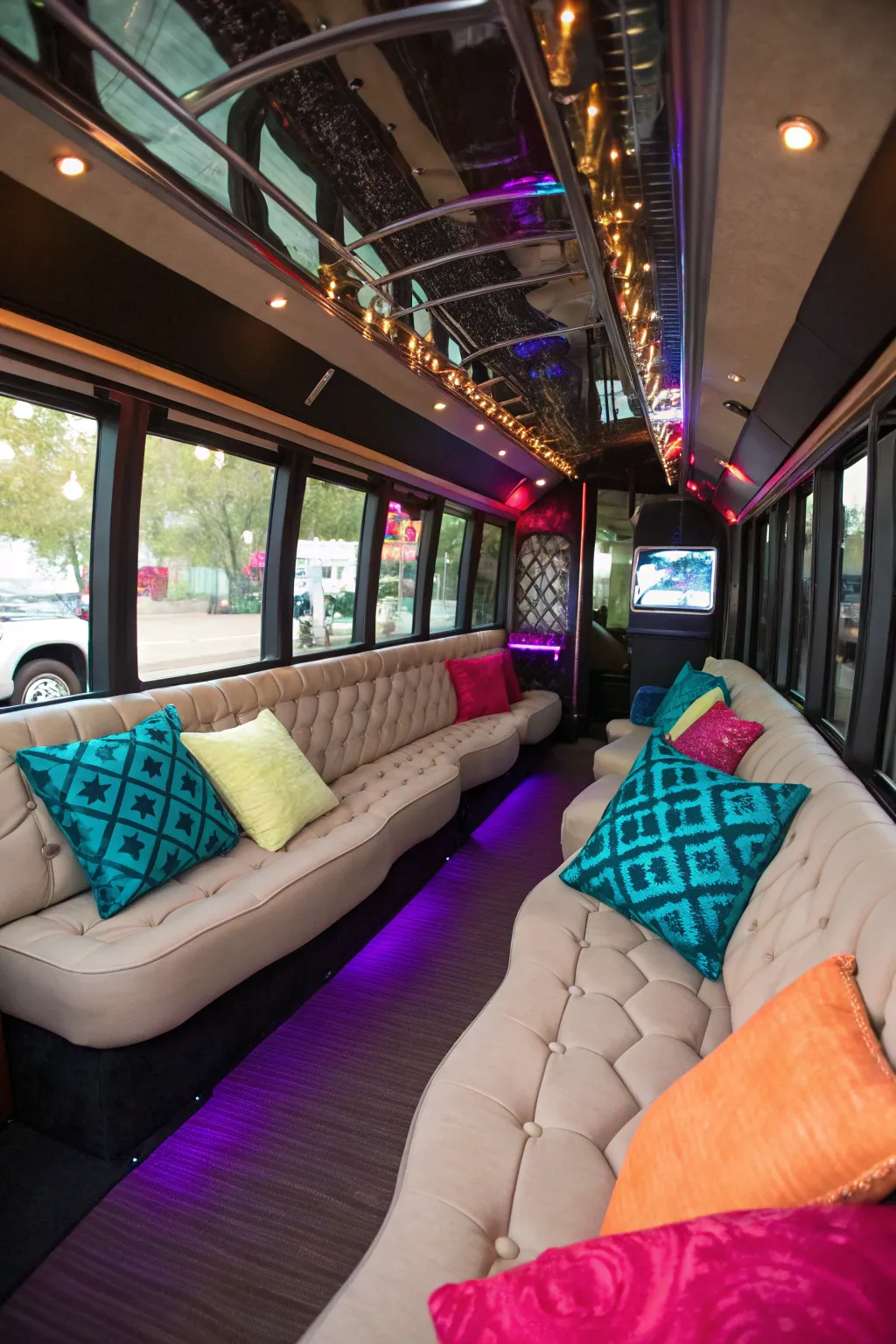 Inside Look: Stunningly Decorated Party Buses