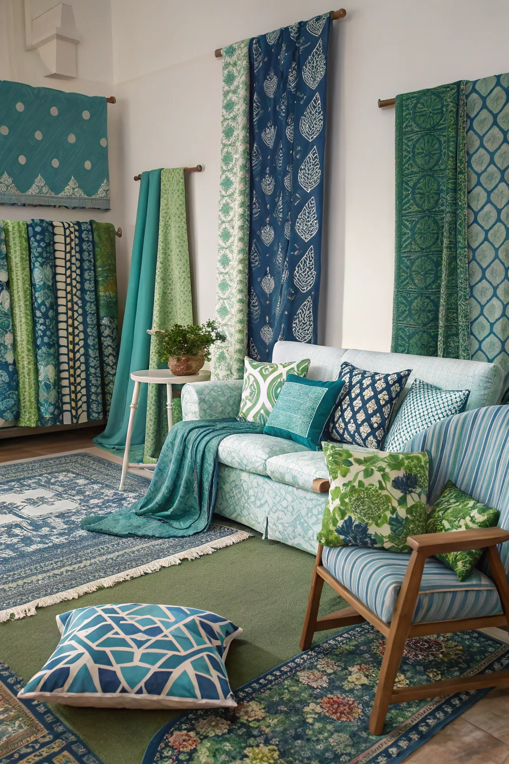 Unique Green Blue Design Ideas to Try
