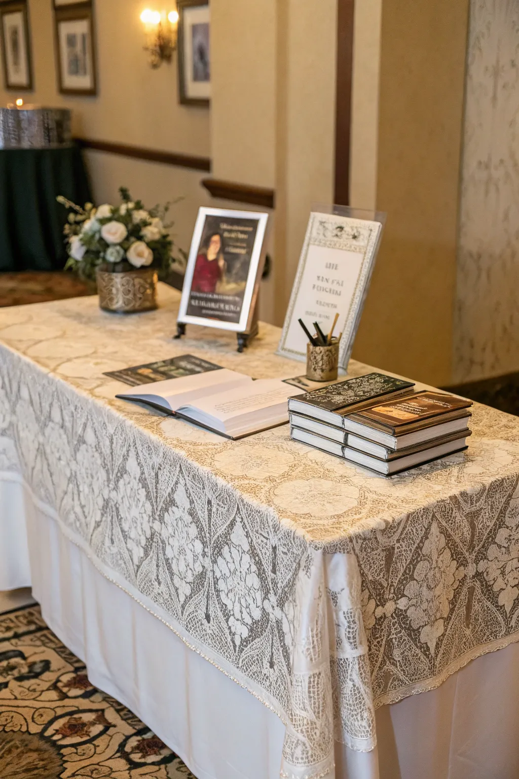 Memorable Themes for Book Signing Decor