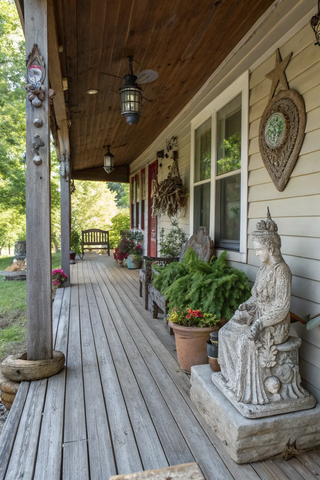 Cozy Front Porch Concepts for Cabins