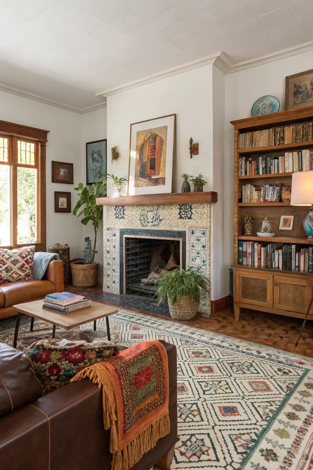 Unique Floor Fireplace Design Concepts