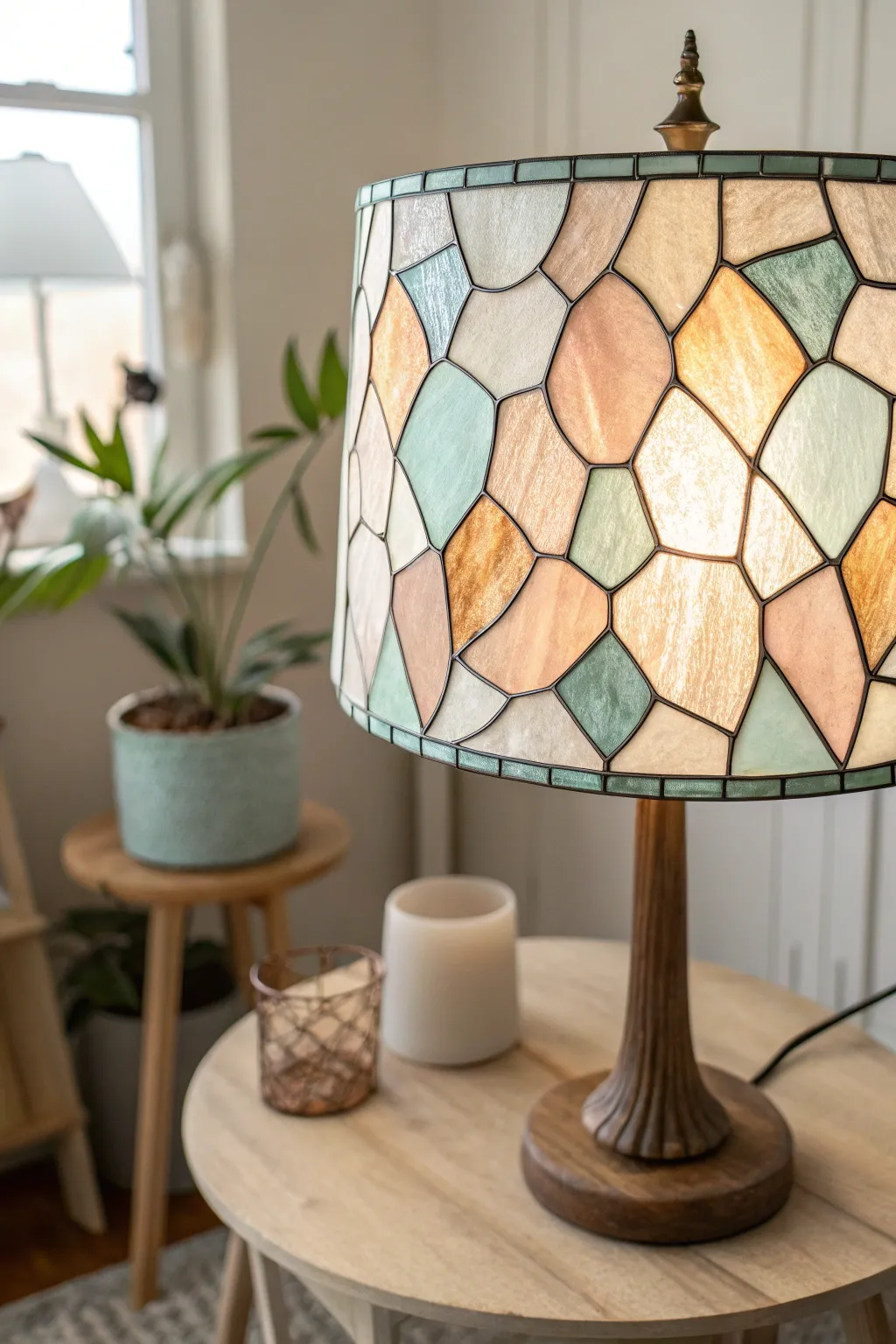 How to Paint Your Own Lampshade