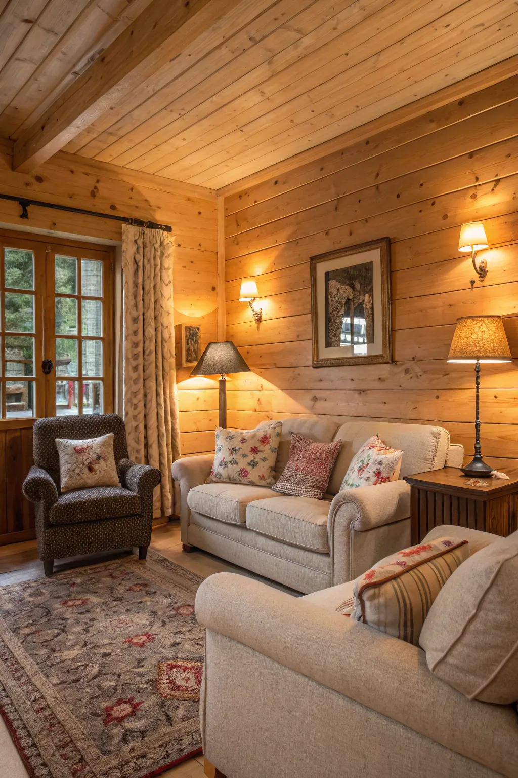 Chic Patterns for Living Room Wall Textures