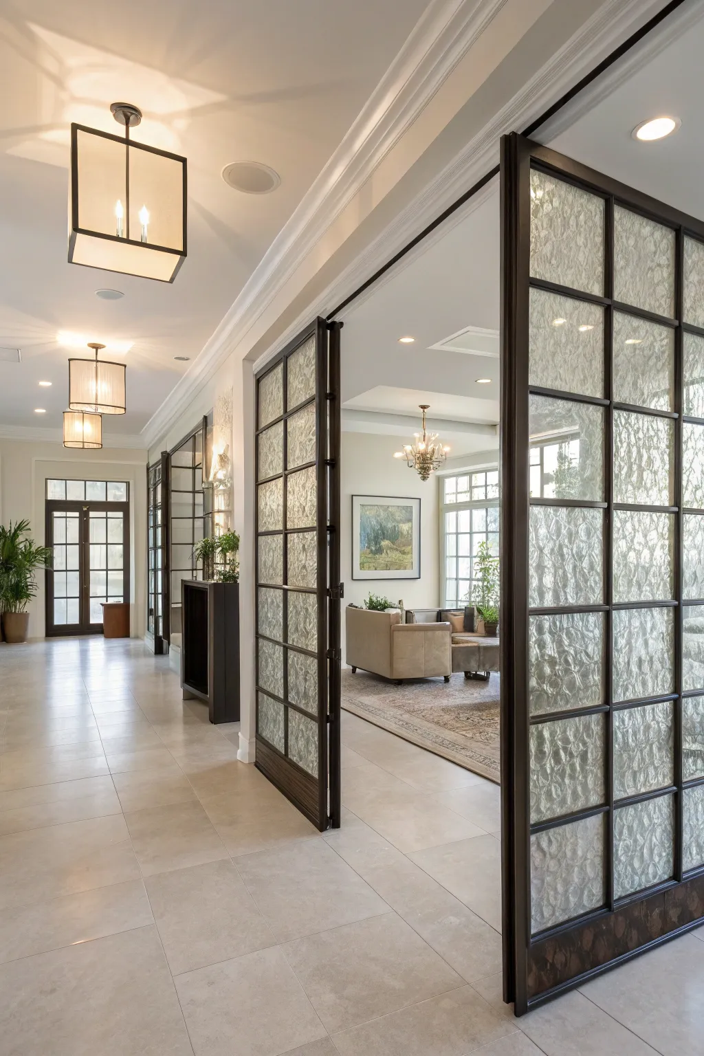 Stylish Glass Wall Block Ideas for Home Interiors